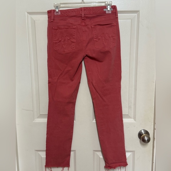 Level 99 Skinny Jeans (color is Guava) - Picture 2 of 10